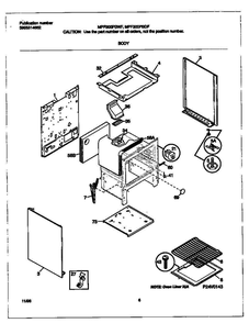 Part Location Diagram of 316116000 Bosch Range screw