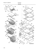 Part Location Diagram of 241532002 Frigidaire WATER TANK