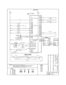 Wiring Diagram Diagram and Parts List for EI30GF45QSB  Electrolux Range