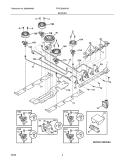 Part Location Diagram of 318565500 Frigidaire BRACKET