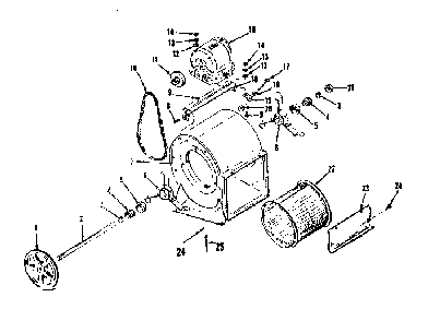 Part Location Diagram of 67666 Frigidaire Bracket