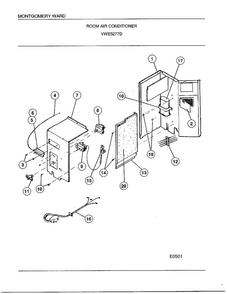 Part Location Diagram of 3017984 Frigidaire DISCONTINUED