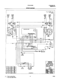 WIRING DIAGRAM Diagram and Parts List for FEF361AWB  Frigidaire Range