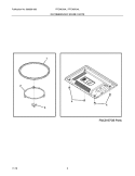 Part Location Diagram of 5304472055 Frigidaire TRAY