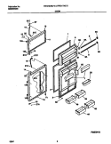 Part Location Diagram of 218156513 Frigidaire NAMEPLATE Assembly