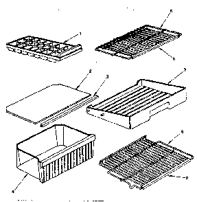 Part Location Diagram of 301136A Maytag End cap