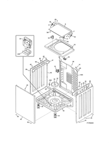 Part Location Diagram of 5304501141 Frigidaire PANEL