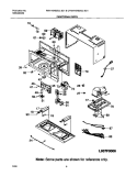 Part Location Diagram of 5304408944 Frigidaire Stirrer Fan Motor