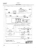 WIRING DIAGRAM Diagram and Parts List for FGF355CGSG  Frigidaire Range
