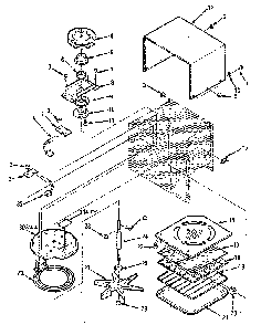 Cavity Parts-b Diagram and Parts List for 5648688410  Kenmore Microwave