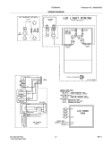 WIRING DIAGRAM Diagram and Parts List for FGHB2844LE6  Frigidaire Refrigerator