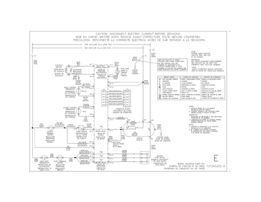 Wiring Diagram Diagram and Parts List for EIMED55IMB2  Electrolux Dryer