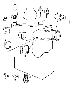 Part Location Diagram of 65720 Frigidaire Cock tray