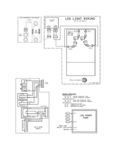 Wiring Diagram Diagram and Parts List for LFHB2741PF3  Frigidaire Refrigerator