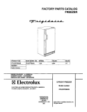 COVER Diagram and Parts List for FFU20FG6AW0  Frigidaire Freezer