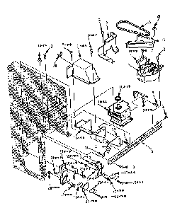 Switches And Microwave Diagram and Parts List for 5648668611  Kenmore Microwave