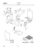 BODY Diagram and Parts List for FGF311PHSD  Frigidaire Range