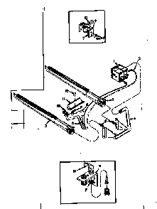 Burner & manifold assembly Diagram and Parts List for 867763821  Frigidaire Furnace