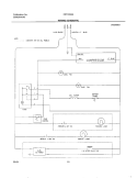 WIRING SCHEMATIC Diagram and Parts List for FRT18G3AQ2  Frigidaire Refrigerator
