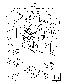 Body Diagram and Parts List for 79042502315  Kenmore Range