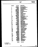 BACKGUARD Diagram and Parts List for 31-3982-23-01  Tappan Range