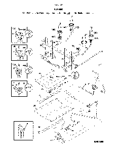 Burner Diagram and Parts List for 79074032314  Kenmore Range