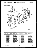 ELECTRICAL PARTS Diagram and Parts List for AK24E6RZA  Gibson Air Conditioner