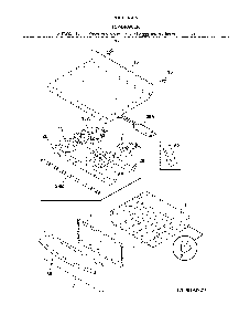 Top/drawer Diagram and Parts List for 79093013314  Kenmore Range