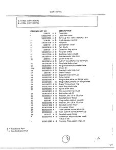 Top Mount Refrigerator Page 8 Diagram and Parts List for 178040A  Frigidaire Refrigerator