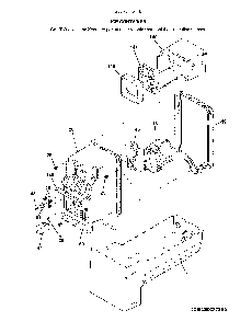 Ice container Diagram and Parts List for 2537044341E  Kenmore Refrigerator