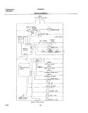 WIRING SCHEMATIC Diagram and Parts List for FRS26F5AQ6  Frigidaire Refrigerator