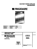 COVER Diagram and Parts List for FDB635RFS4  Frigidaire Dishwasher