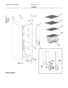 Part Location Diagram of 5304524331 Frigidaire SWITCH