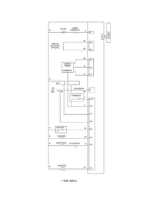 Wiring Diagram Diagram and Parts List for FFBD2404NW5B  Frigidaire Dishwasher