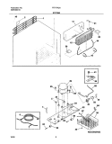SYSTEM Diagram and Parts List for FRT17A2AW2  Frigidaire Refrigerator