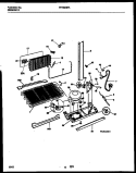 SYSTEM AND AUTOMATIC DEFROST PARTS Diagram and Parts List for FRT22QRAW3  Frigidaire Refrigerator