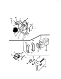 Part Location Diagram of 5308015557 Frigidaire COVER-FAN