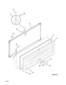 Part Location Diagram of 297438600 Frigidaire SHIELD