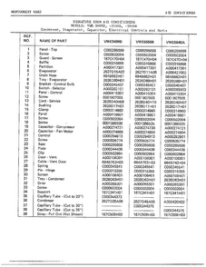 Condenser/evaporator/etc. Page 2 Diagram and Parts List for 5559B  Frigidaire Air Conditioner