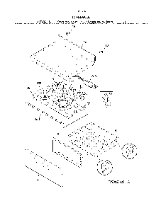 Top/drawer Diagram and Parts List for 79094209314  Kenmore Range