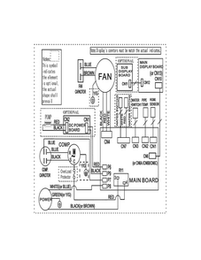 Wiring Diagram Diagram and Parts List for CAD704DWL0  Frigidaire Dehumidifier