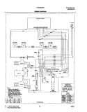 WIRING DIAGRAM Diagram and Parts List for FGFB66ASD  Frigidaire Range