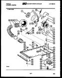 Part Location Diagram of 3016468 Frigidaire BRACE-LOWER-CAB TO BASE (2)