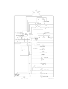 Wiring Schematic Diagram and Parts List for FFHS2611LWF  Frigidaire Refrigerator