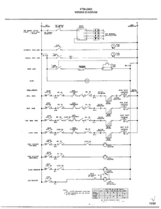 Wiring Diagram Diagram and Parts List for 2883  Frigidaire Range