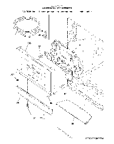 Dispenser Diagram and Parts List for 25370447411  Kenmore Refrigerator
