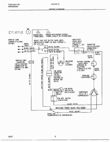 Wiring Diagram Diagram and Parts List for 9330201  Frigidaire Dehumidifier