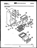 CABINET PARTS Diagram and Parts List for ATC130WKD1  Uni Refrigerator
