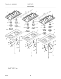 Part Location Diagram of 5304462215 Frigidaire BURNER HEAD