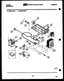 POWER CONTROL Diagram and Parts List for 56-9338-00-02  Tappan Microwave